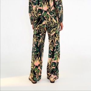 Farm Rio Pale Leaf Pants